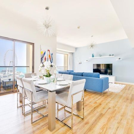 Luxury Jbr - Full Sea View - Free 5* Beach Resorts Access Dubai Exterior foto