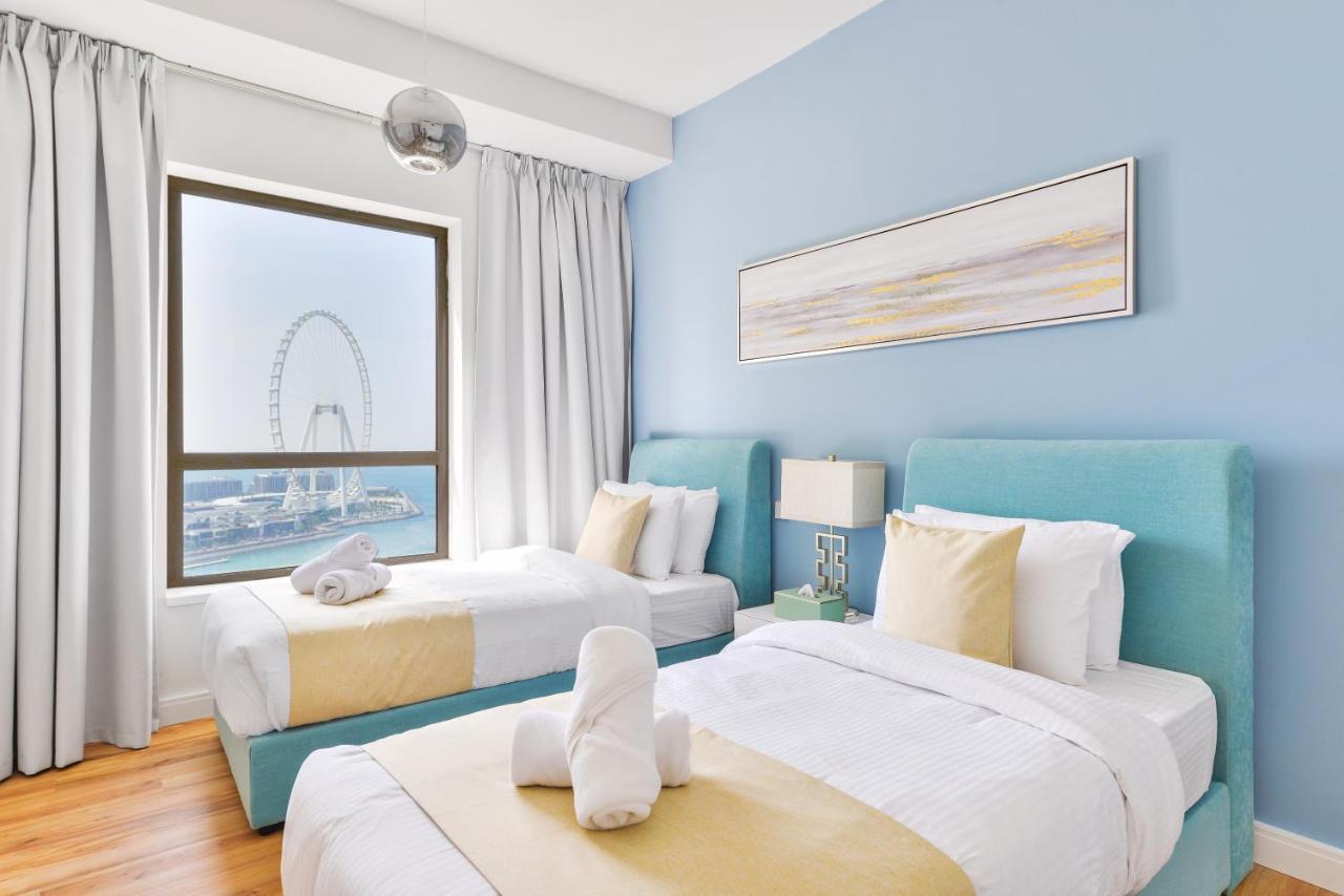 Luxury Jbr - Full Sea View - Free 5* Beach Resorts Access Dubai Exterior foto