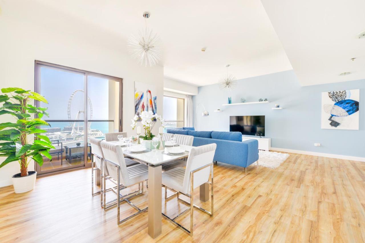 Luxury Jbr - Full Sea View - Free 5* Beach Resorts Access Dubai Exterior foto