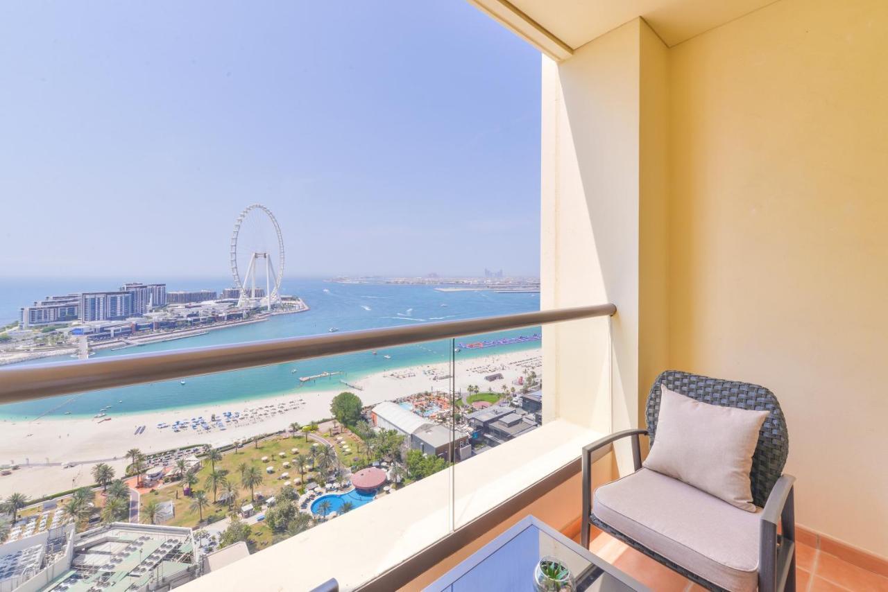 Luxury Jbr - Full Sea View - Free 5* Beach Resorts Access Dubai Exterior foto