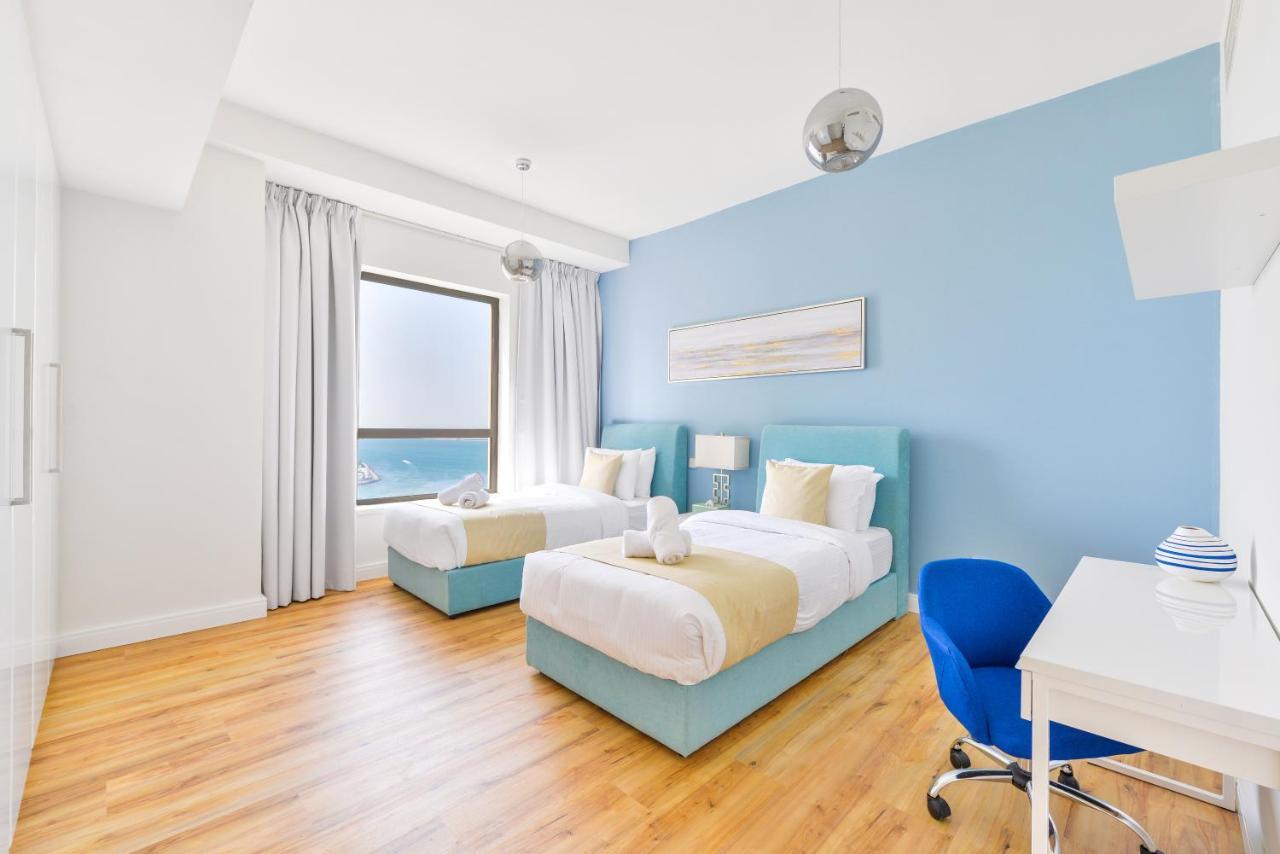 Luxury Jbr - Full Sea View - Free 5* Beach Resorts Access Dubai Exterior foto