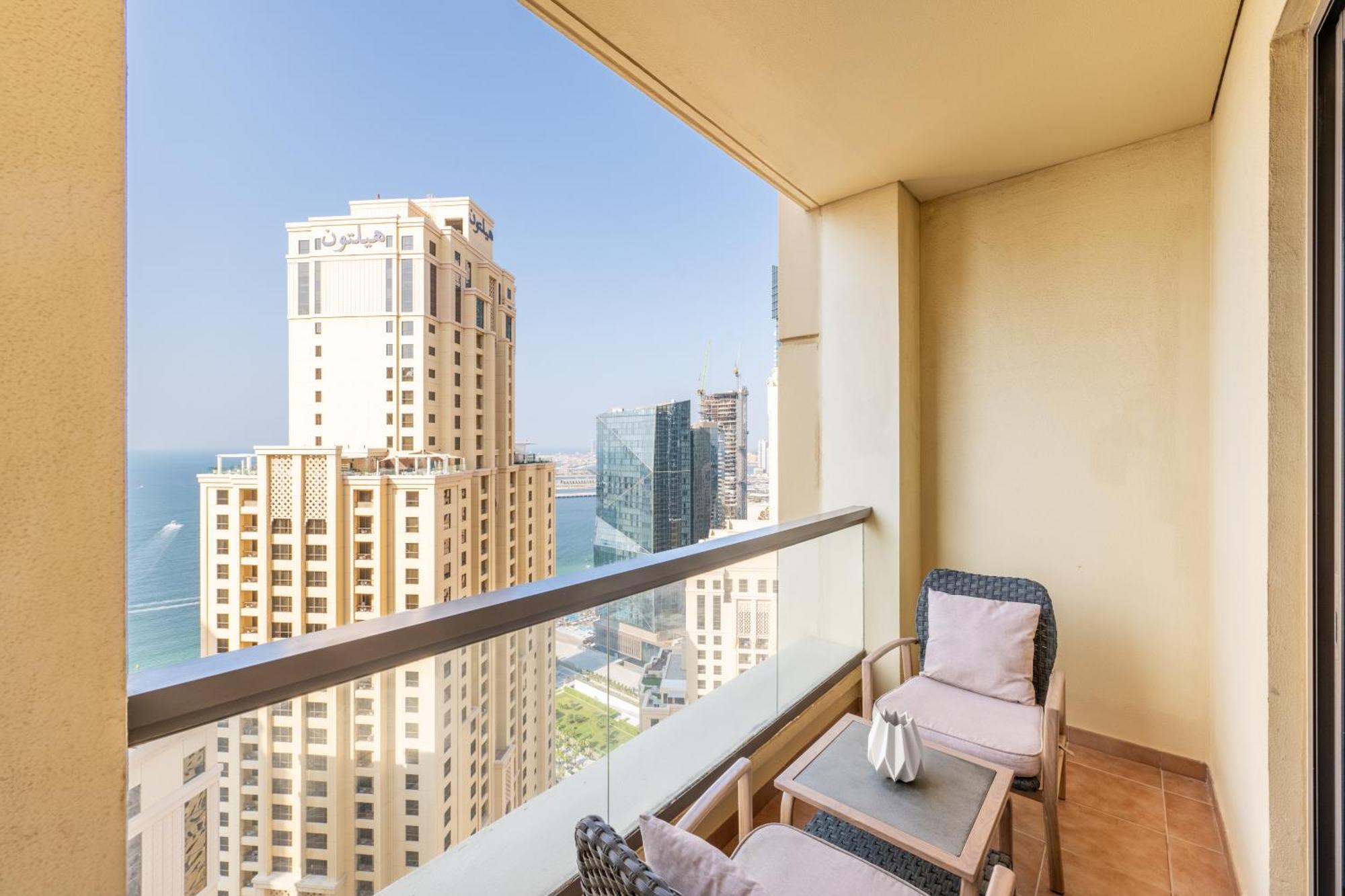 Luxury Jbr - Full Sea View - Free 5* Beach Resorts Access Dubai Exterior foto