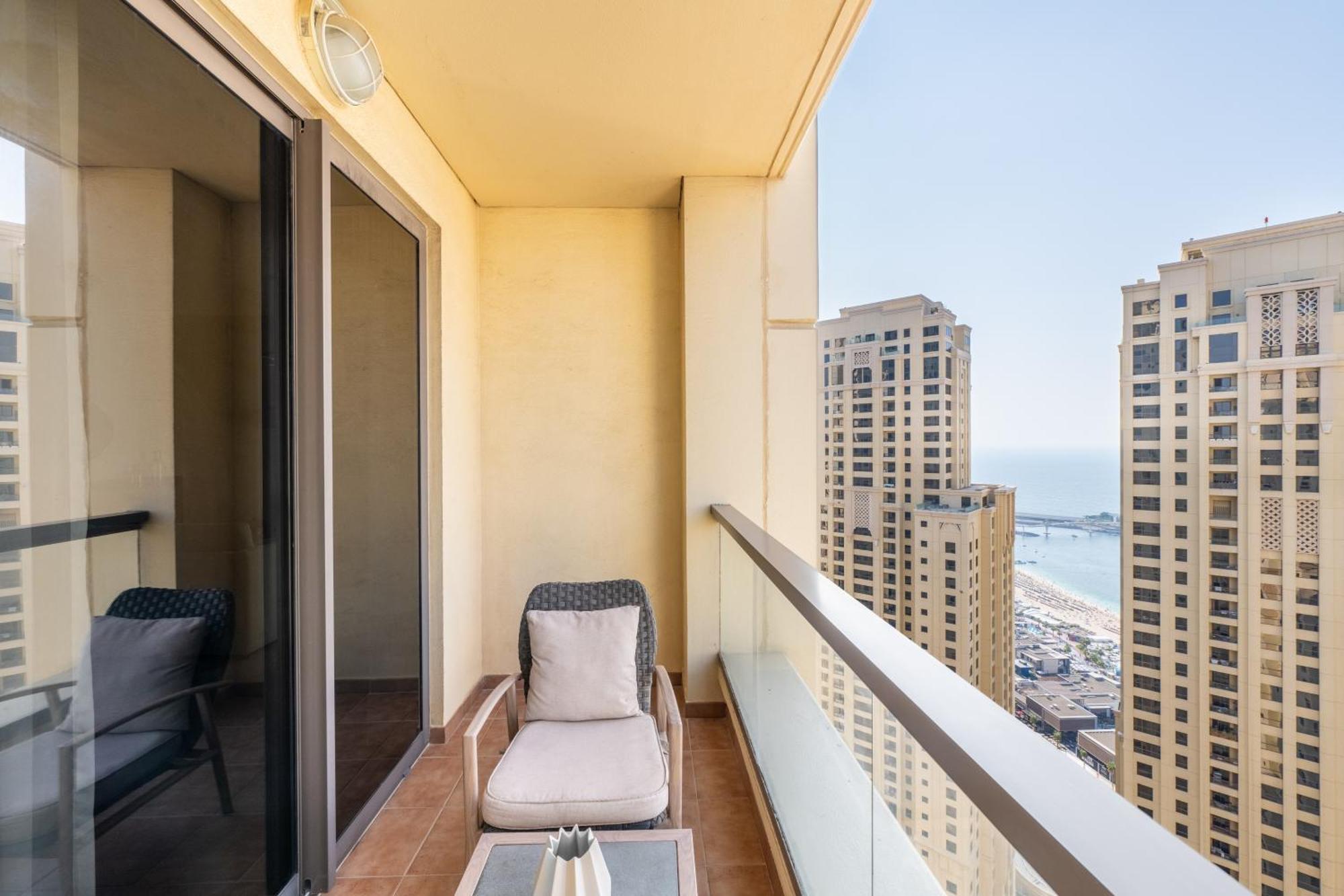 Luxury Jbr - Full Sea View - Free 5* Beach Resorts Access Dubai Exterior foto
