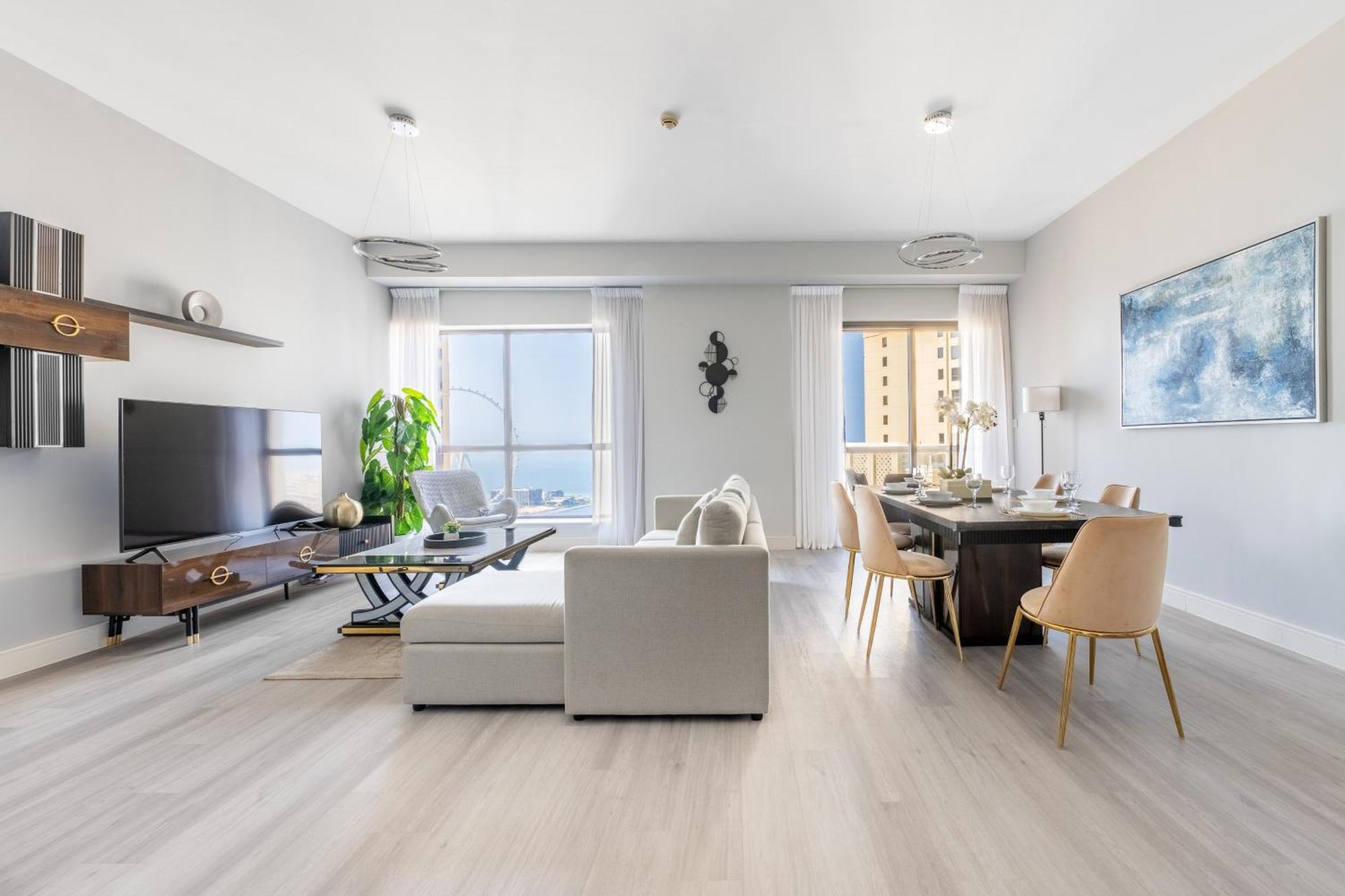 Luxury Jbr - Full Sea View - Free 5* Beach Resorts Access Dubai Exterior foto