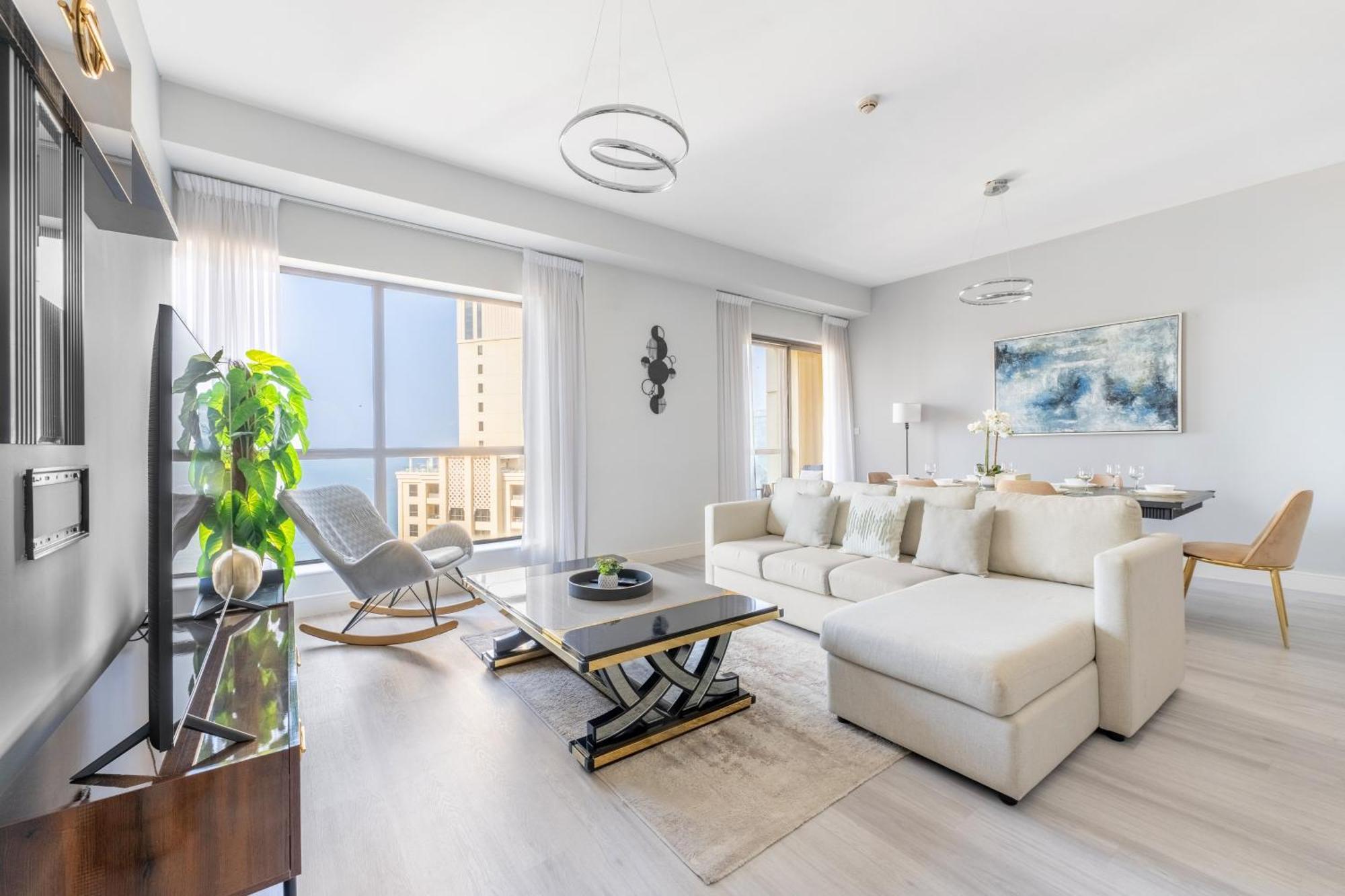 Luxury Jbr - Full Sea View - Free 5* Beach Resorts Access Dubai Exterior foto
